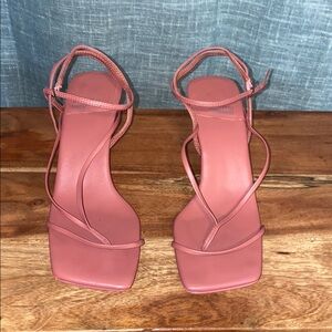 Women's Strappy Sandals in Pink Jeffrey Campbell